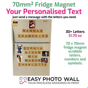 Magnet Scrabble Letters